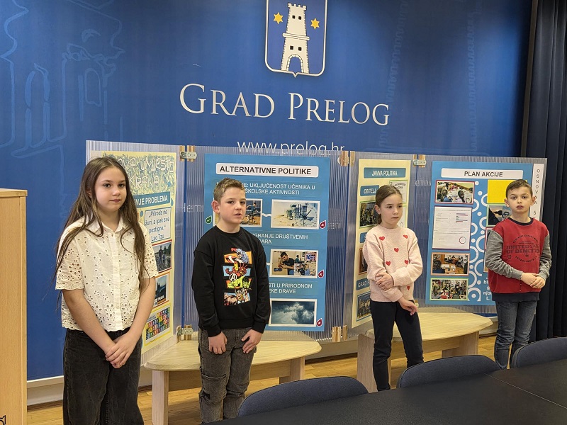 Učenici Osnovne škole Prelog predstavili projekt “Drava umjesto ekrana”